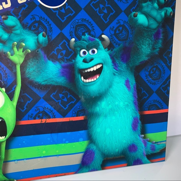 Disney Monsters University Pillow Plush and Frame - Picture 9 of 12